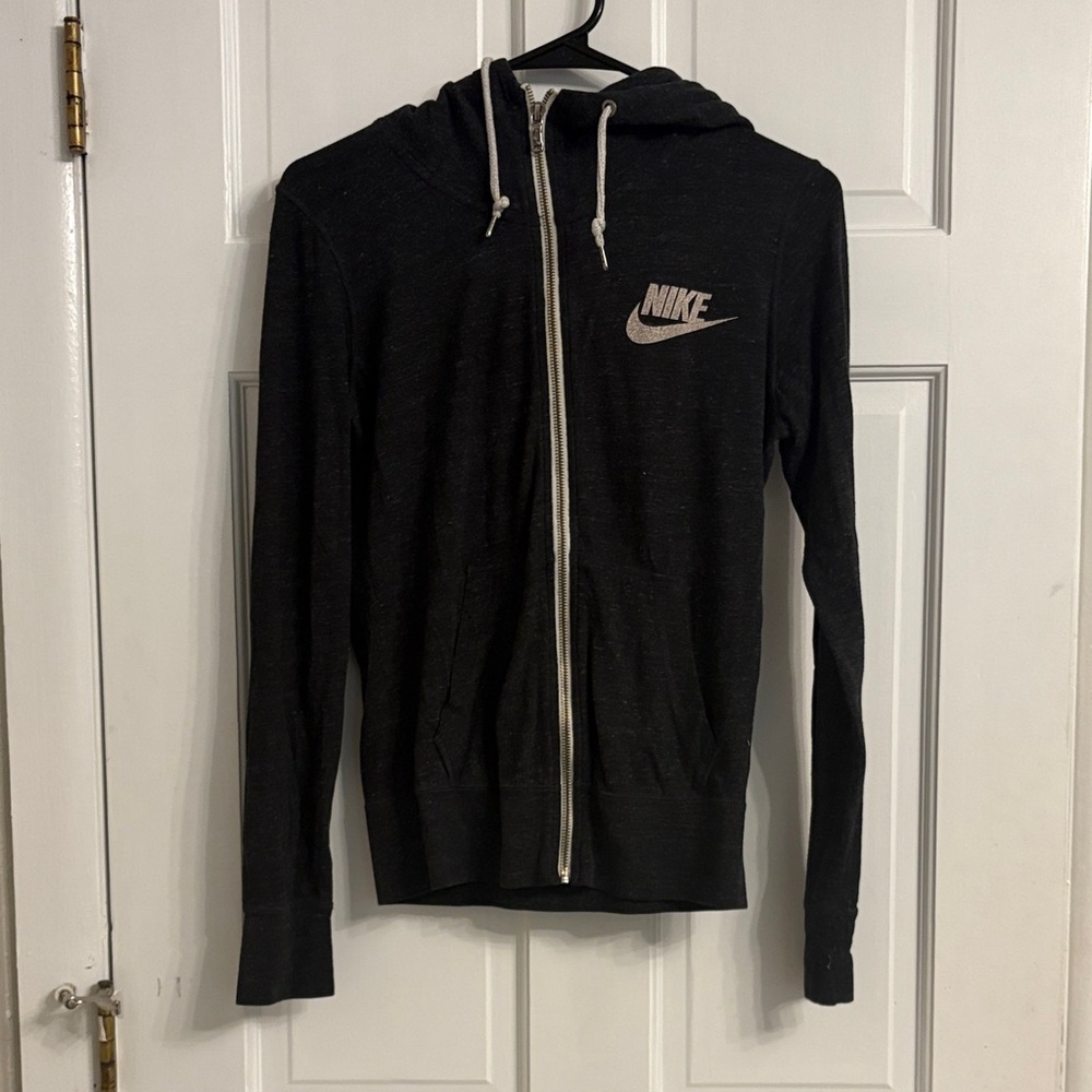 Nike Charcoal Full-Zip Hoodie
